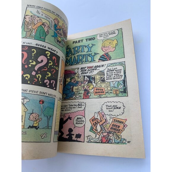 Dennis The Menace "Pocket Full Of Fun!" No. 12 Comic Book By Hank Ketcham - Picture 9 of 12